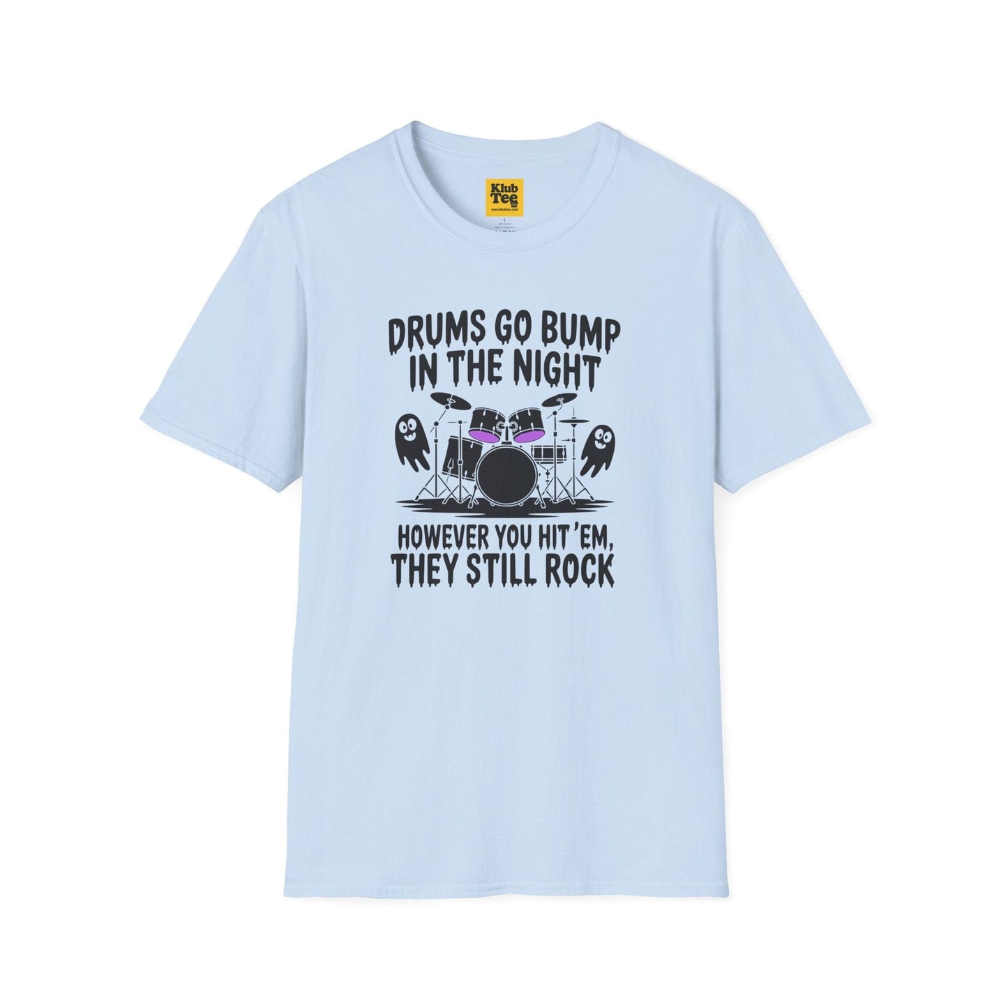 Spooky Drummer T-Shirt - Halloween Music Tee
