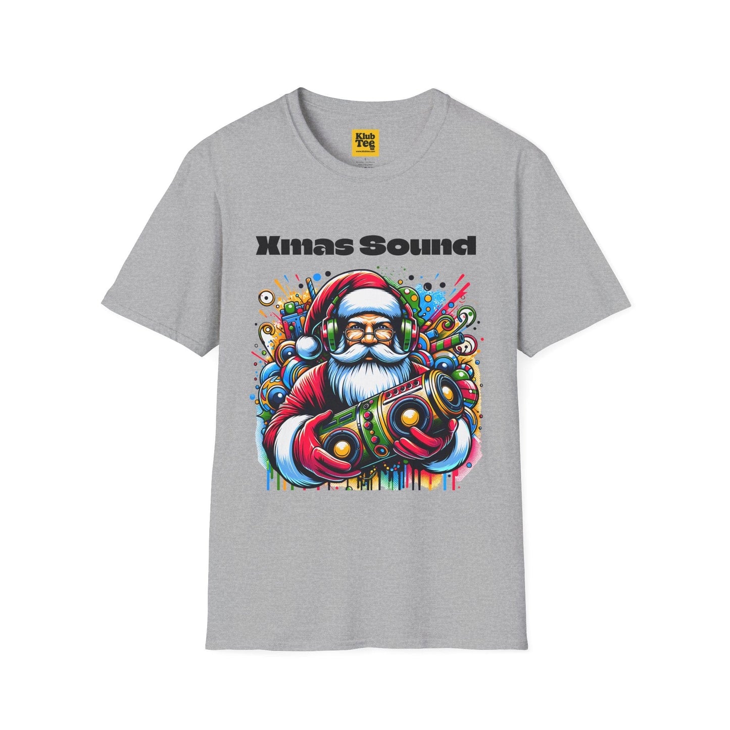 Xmas Sound T-Shirt - Festive Holiday Music Vibe