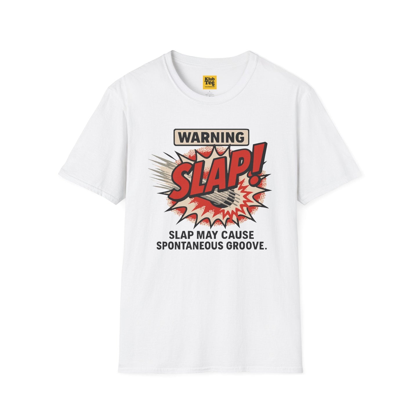 Warning SLAP Bass T-Shirt - Funny Musician Tee