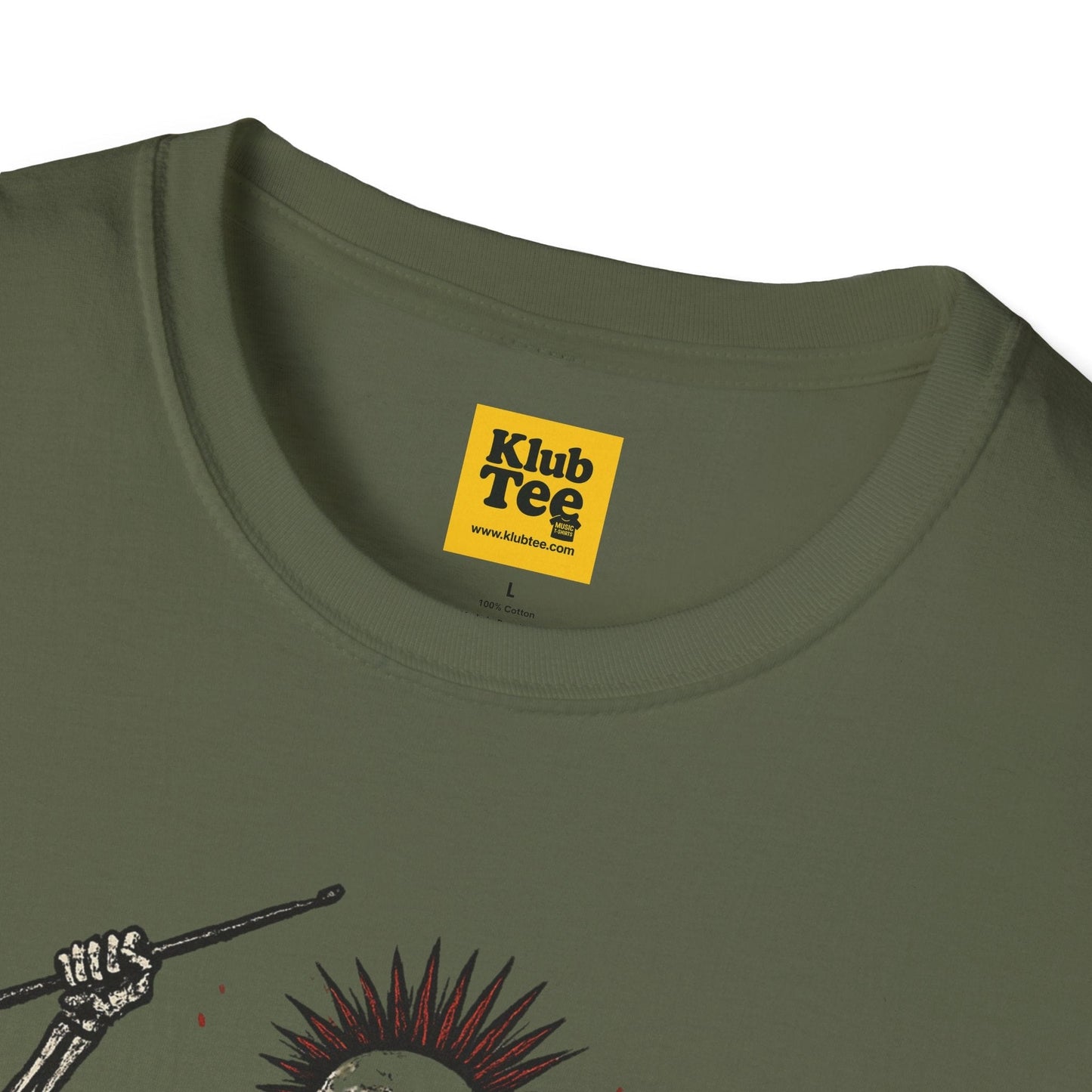 Rockin' Skeleton Drummer T-Shirt - Attitude Design