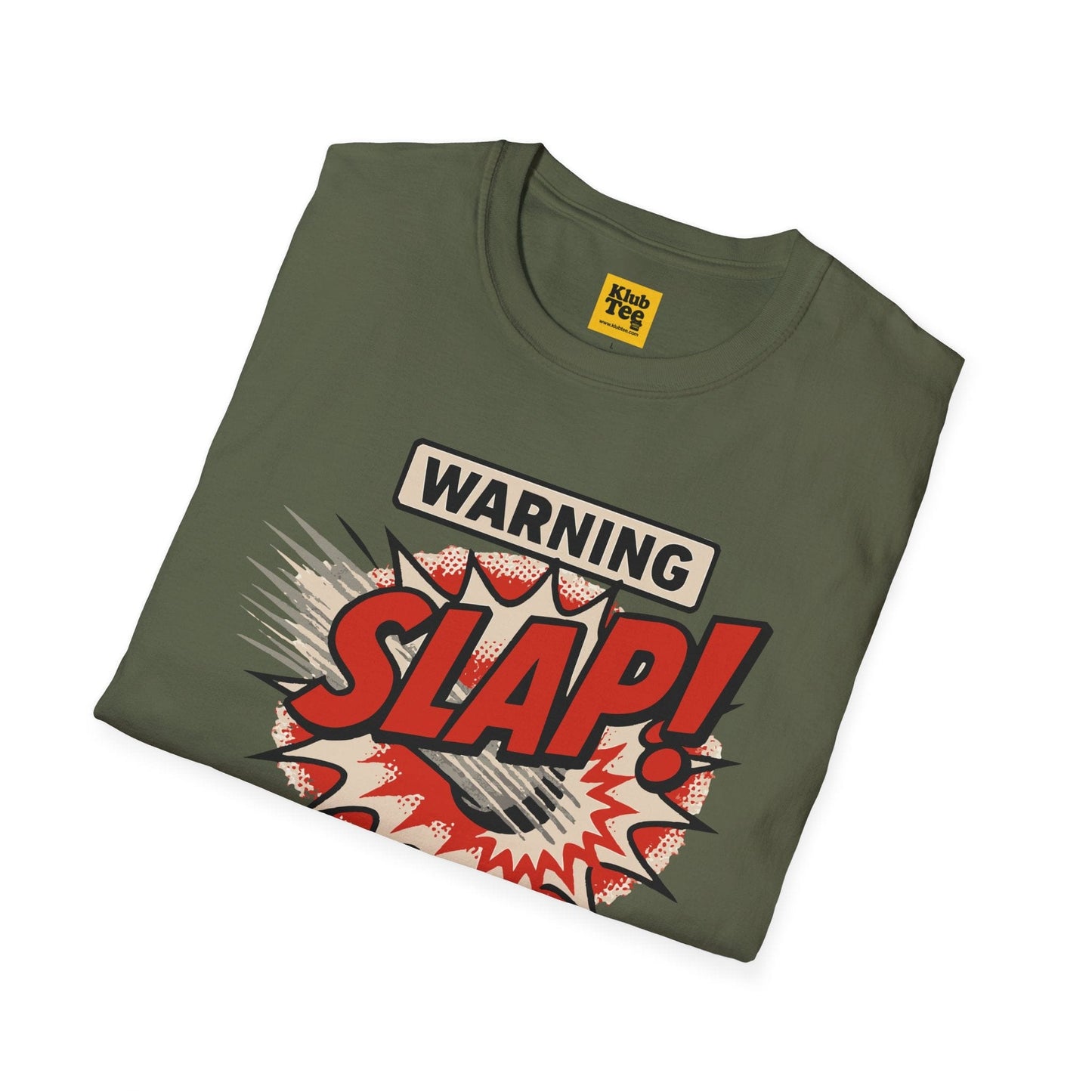 Warning SLAP Bass T-Shirt - Funny Musician Tee