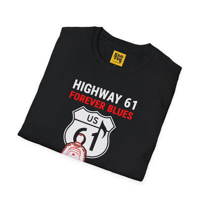 Highway 61 Forever Blues Softstyle Tee - Music Gift