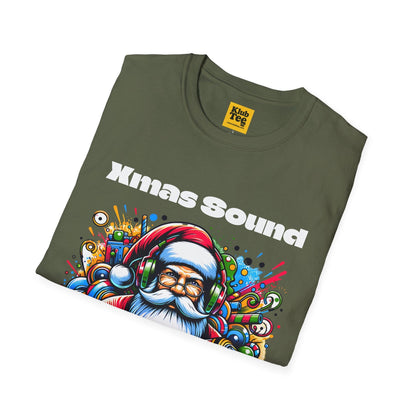 Santa DJ T-Shirt - Christmas Music Party Tee