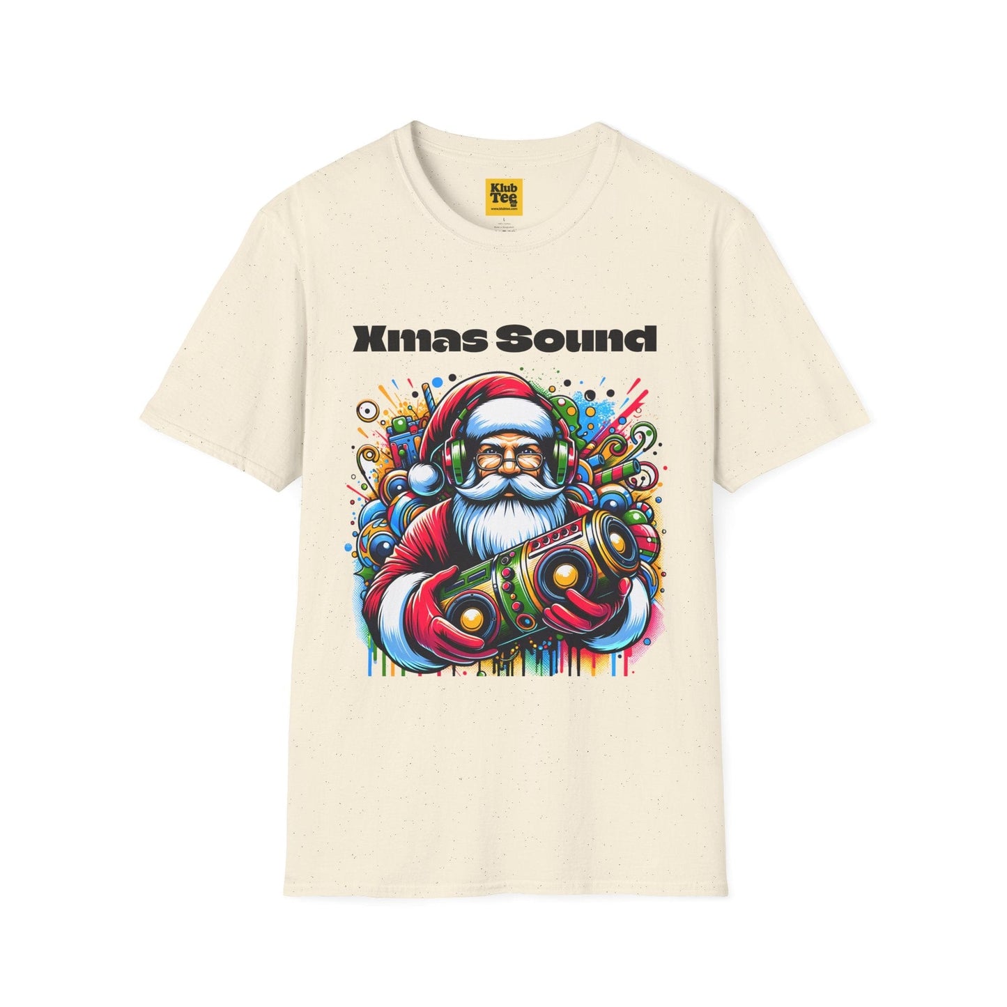 Xmas Sound T-Shirt - Festive Holiday Music Vibe