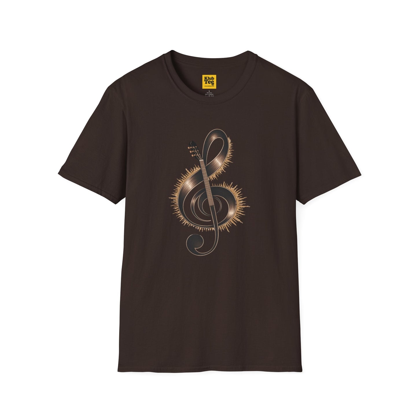 Musical Vibes T-Shirt - Treble Clef Design