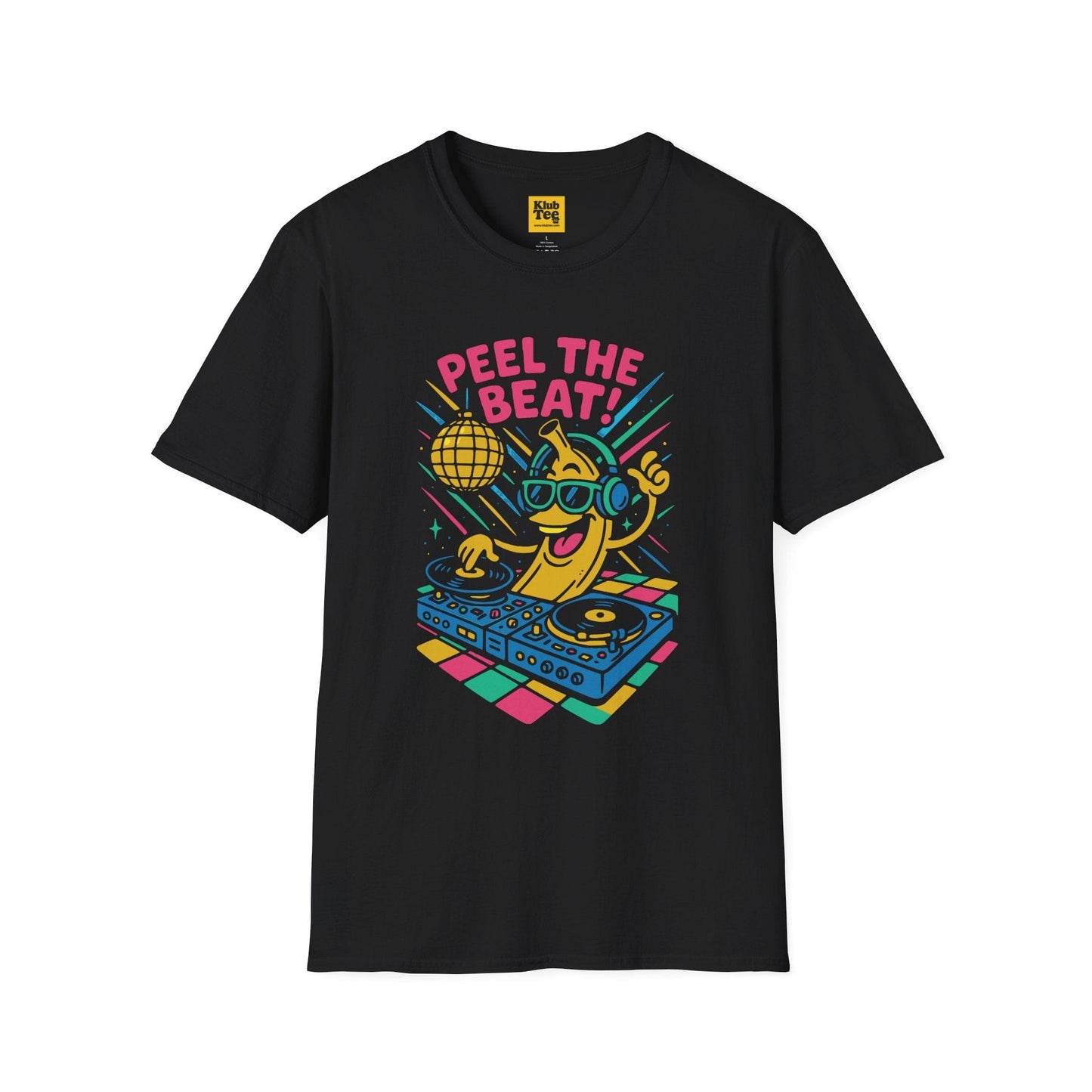 DJ Banana T-Shirt - Peel The Beat Retro