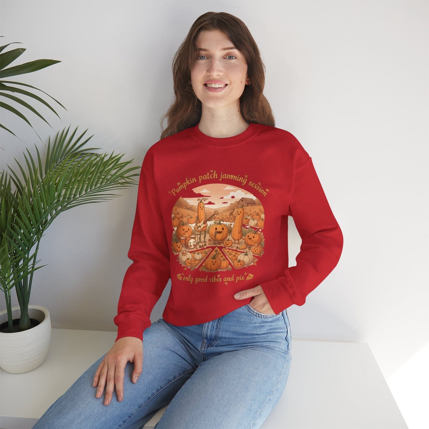 Pumpkin Patch Halloween Sweatshirt - Fall Comfort
