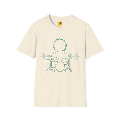Drum Beat T-Shirt - Rhythm Design