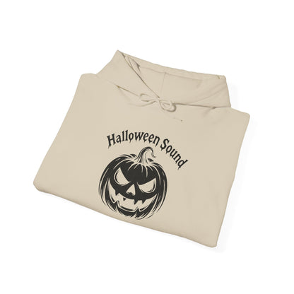 Halloween Pumpkin Drums Hoodie - Spooky Design