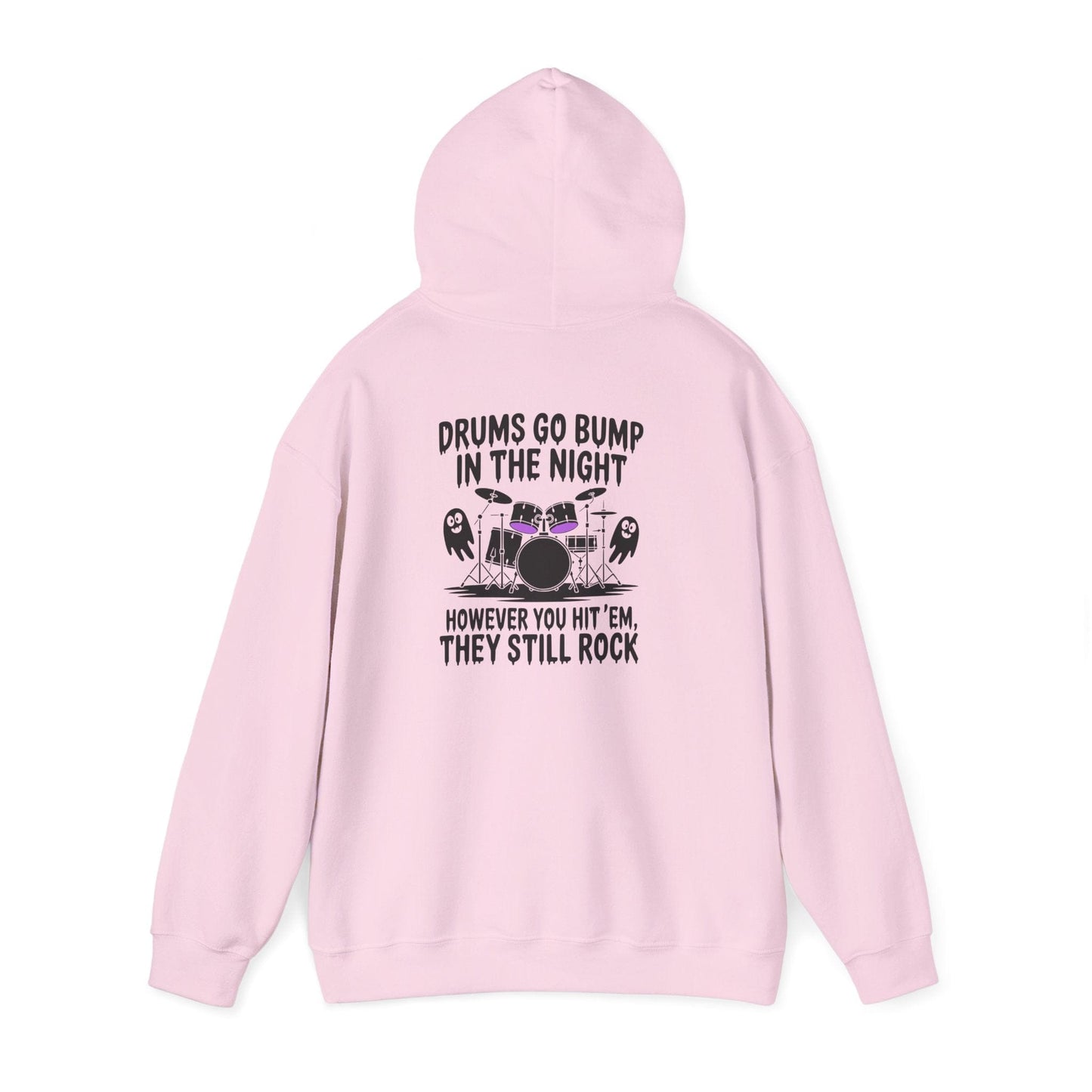 Halloween Pumpkin Drums Hoodie - Spooky Design