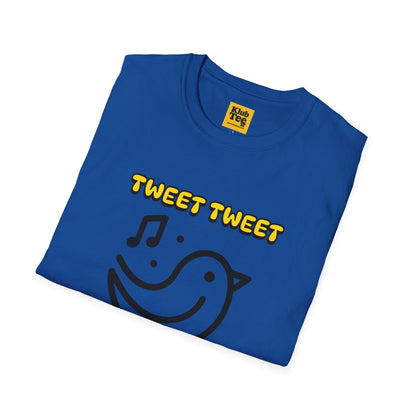 Tweet Tweet Music Sound T-Shirt - Bird Music Tee