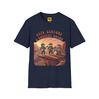 Cats Canyons & Country Roads T-Shirt - Western Style