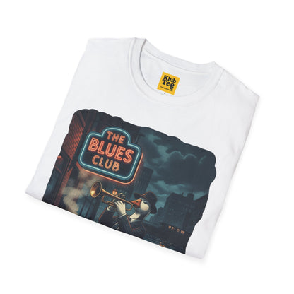 Vintage Blues Club T-Shirt - Retro Band Tee