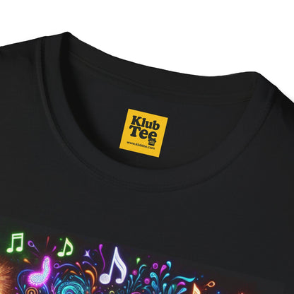 Vibrant Music T-Shirt - Colourful Design