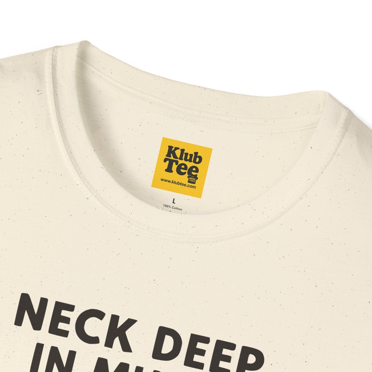 Neck Deep in Music T-Shirt - Graphic Design