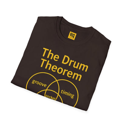 Drum Theorem T-Shirt - Mathematical Percussion