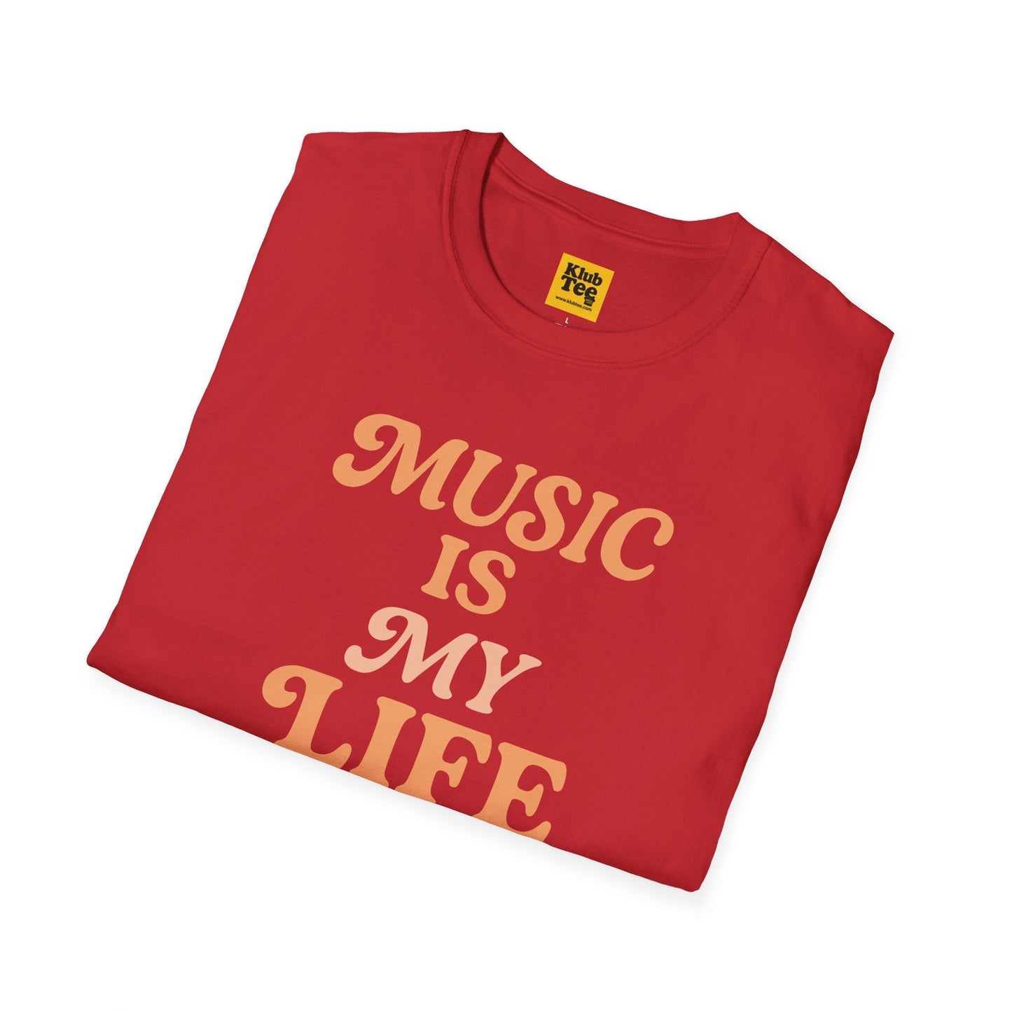 Music Is My Life T-Shirt - Retro Style