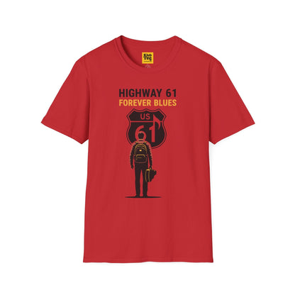 Highway 61 Forever Blues T-Shirt - Vintage Music Tee