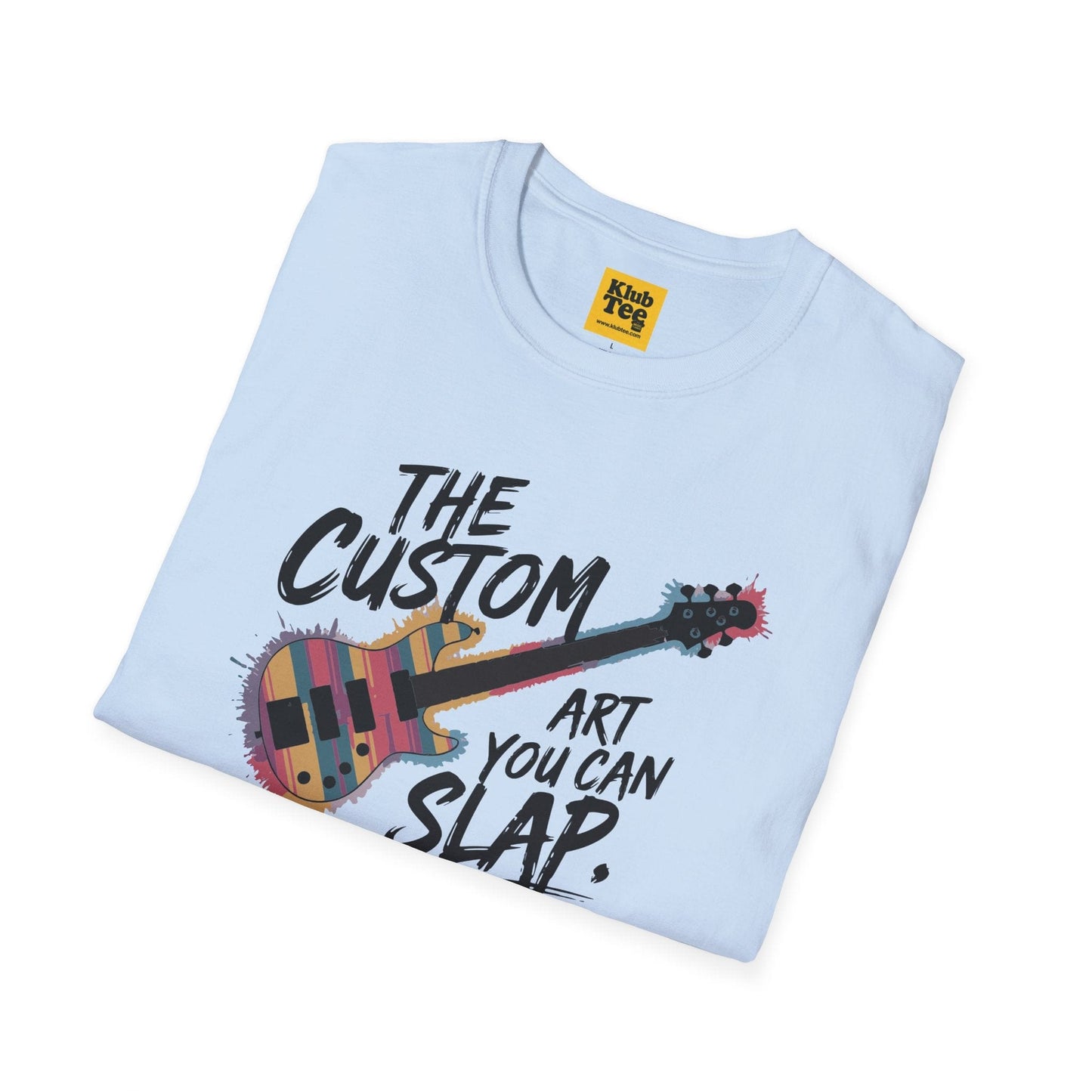 Custom Guitar Art T-Shirt - Artistic Design