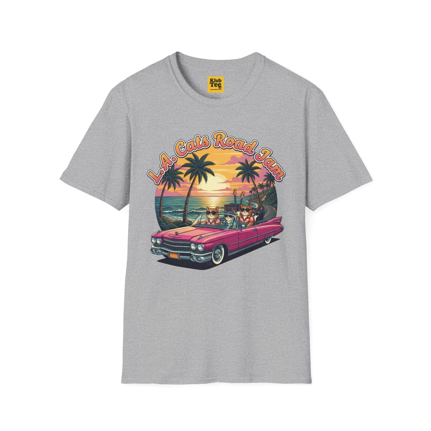 Retro LA Beach Vibes T-Shirt - Summer Vacation Tee