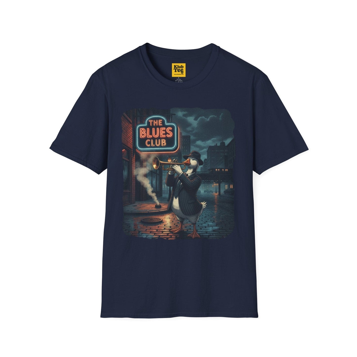 Vintage Blues Club T-Shirt - Retro Band Tee