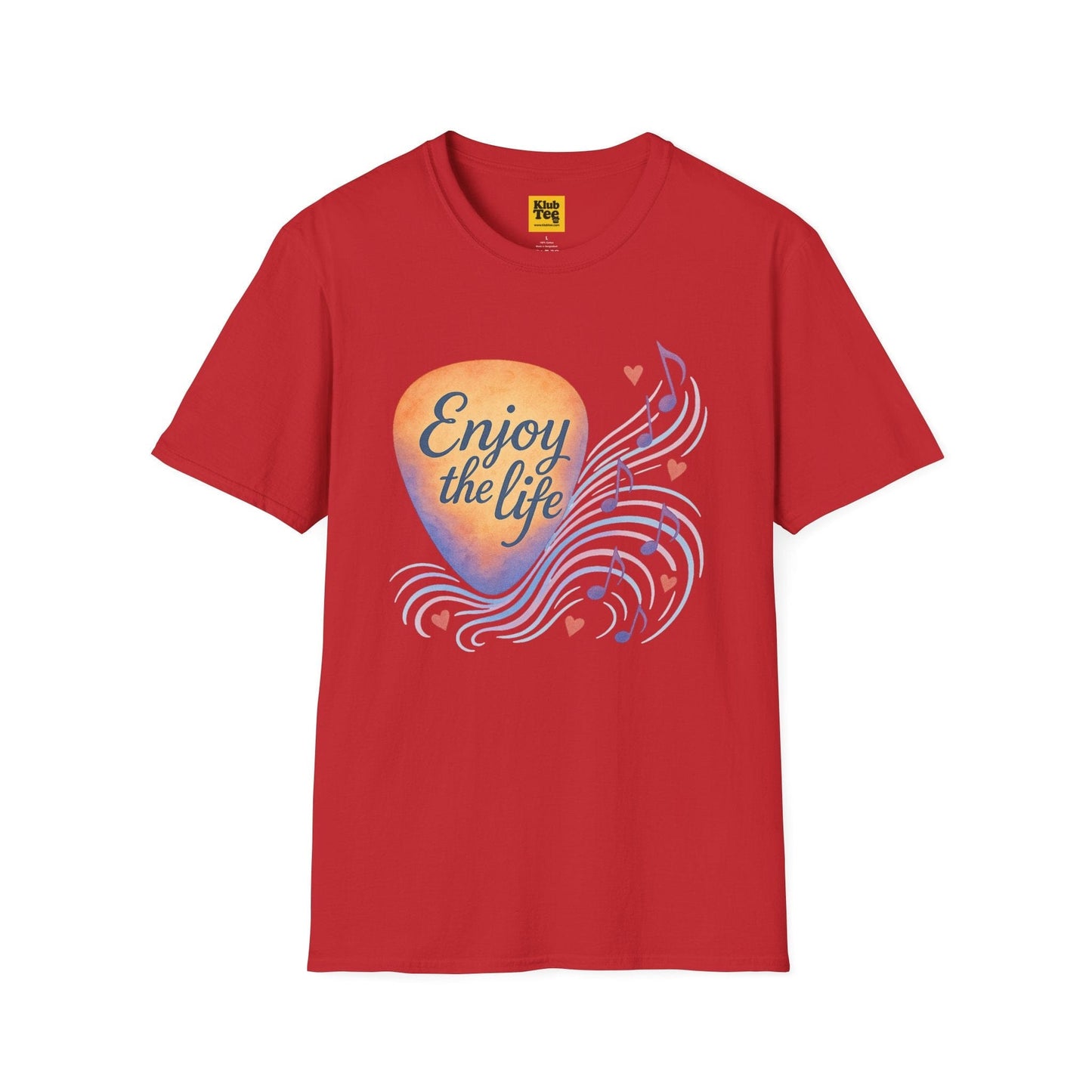 Enjoy The Life Music T-Shirt - Positive Vibes