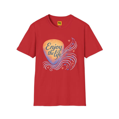 Enjoy The Life Music T-Shirt - Positive Vibes