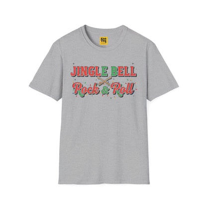 Jingle Bell Rock & Roll T-Shirt - Christmas Music