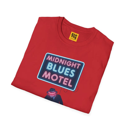 Midnight Blues Motel T-Shirt - Vintage Blues Tee