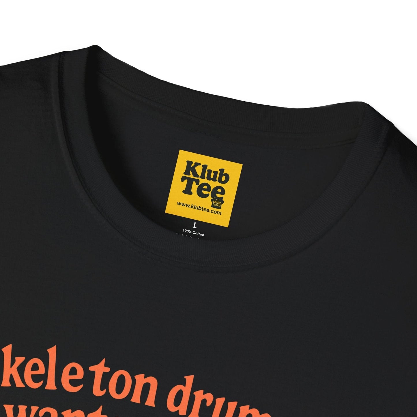 Halloween Skeleton Drummer T-Shirt - Spooky Musician