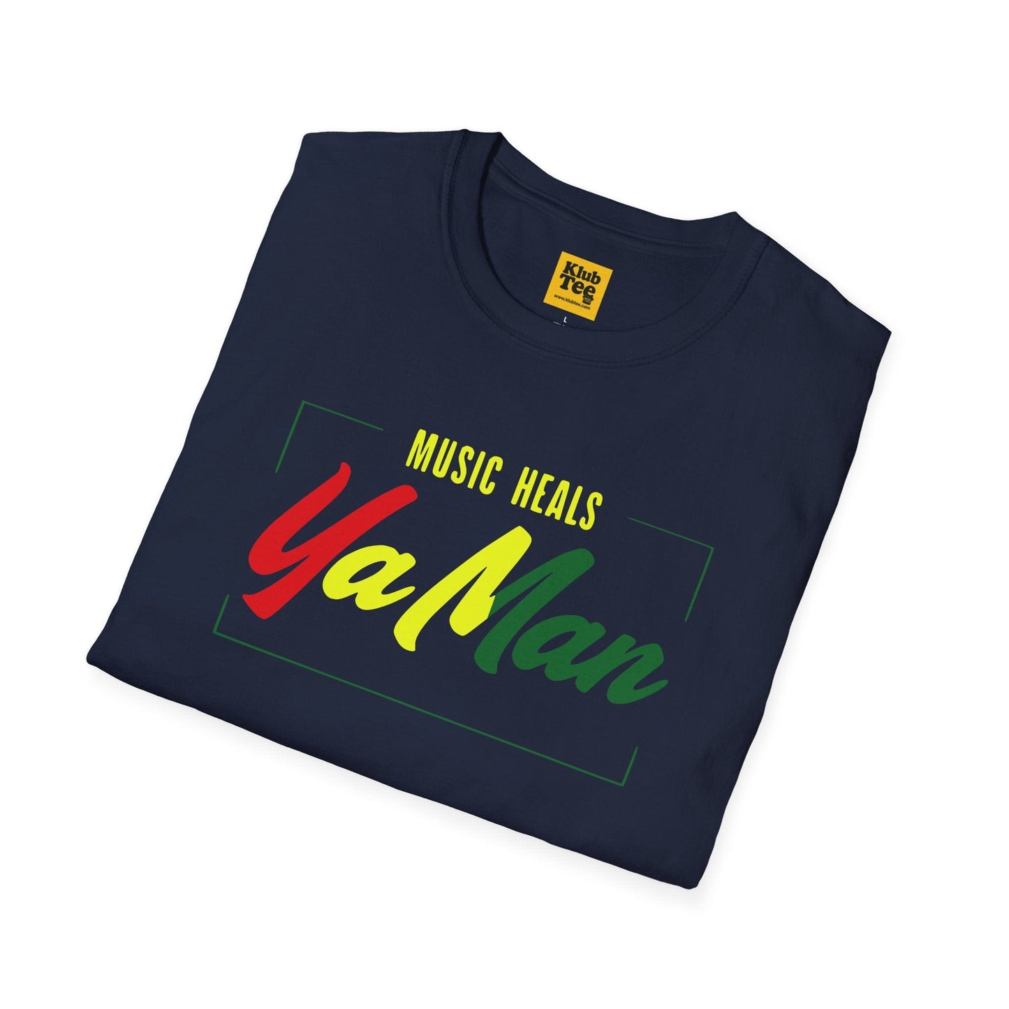 Music Heals YaMan T-Shirt - Healing Vibes