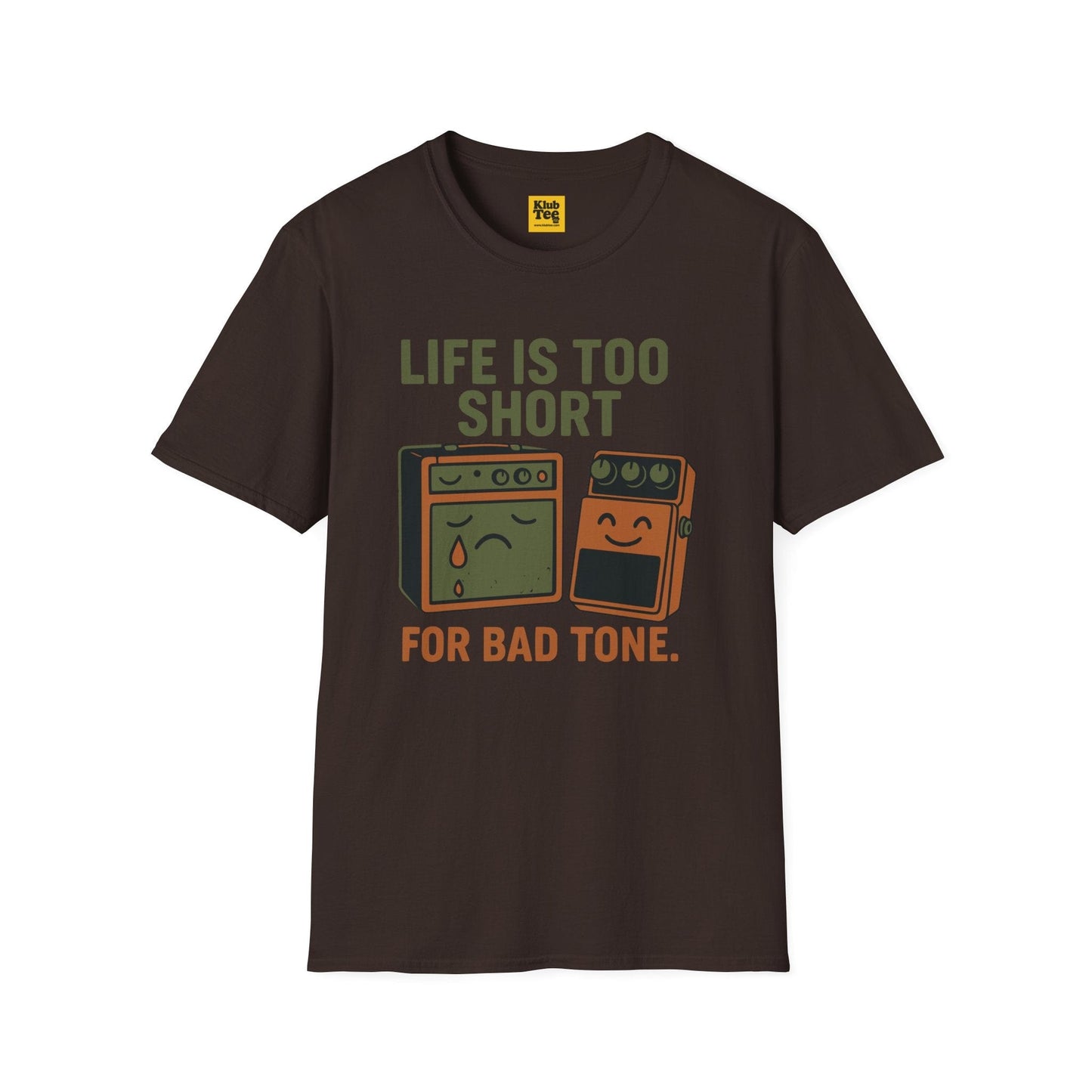 Life Too Short for Bad Tone T-Shirt - Guitar Humor