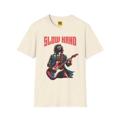 Slow Hand Retro Blues T-Shirt - Guitar Legend Tribute