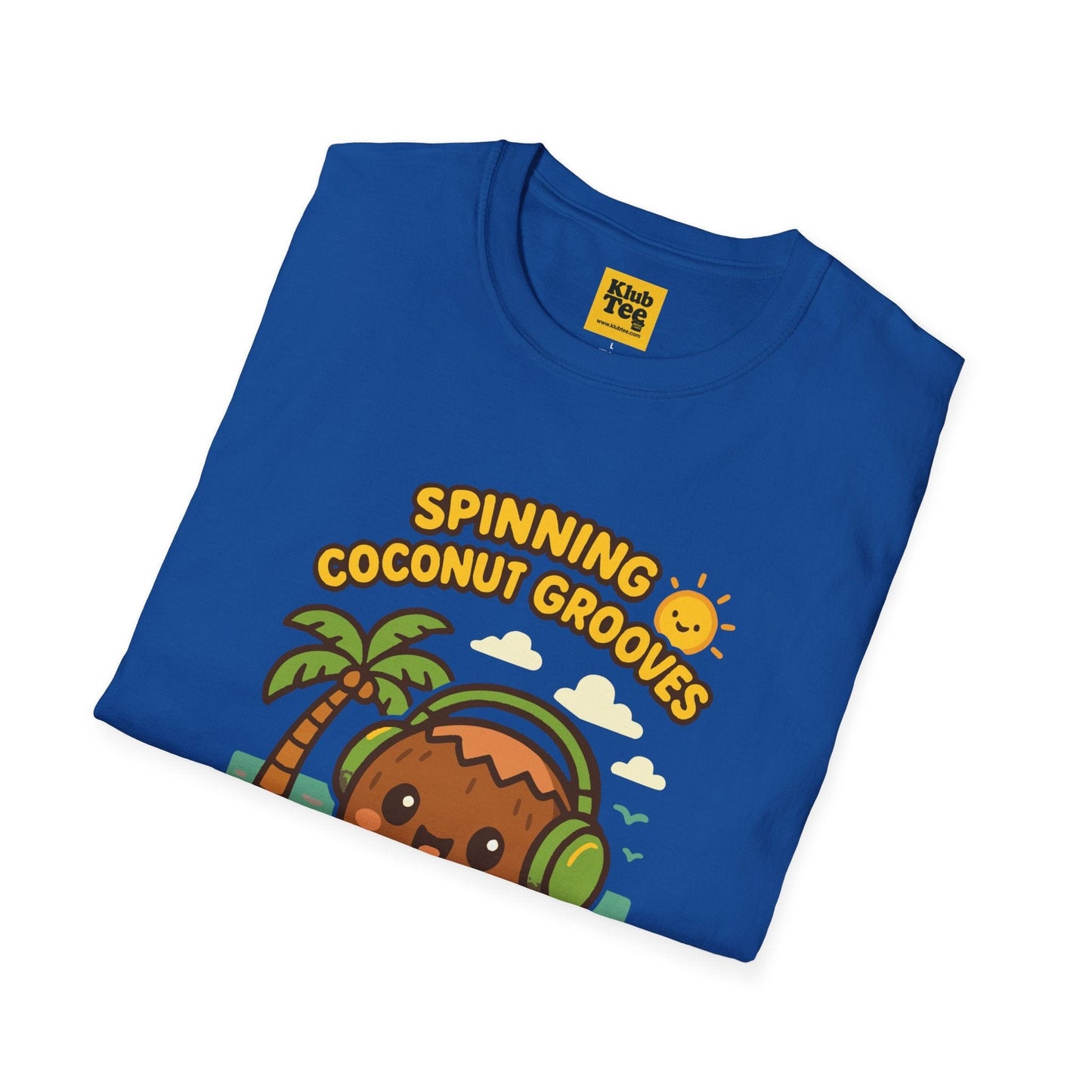 Coconut Grooves T-Shirt - Summer Party Vibes