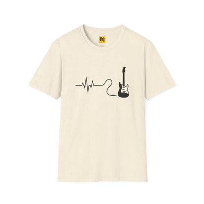 Heartbeat Guitar T-Shirt - Music Life