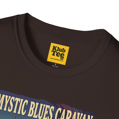 Route 66 Mystic Blues T-Shirt - Vintage Travel Tee