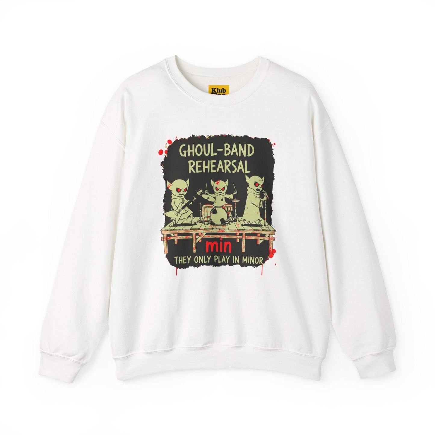 Ghoul-Band Rehearsal Halloween Sweatshirt - Spooky Music