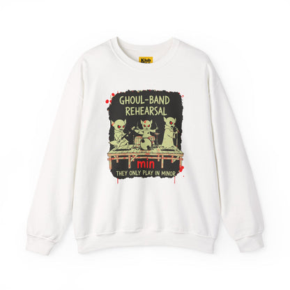 Ghoul-Band Rehearsal Halloween Sweatshirt - Spooky Music