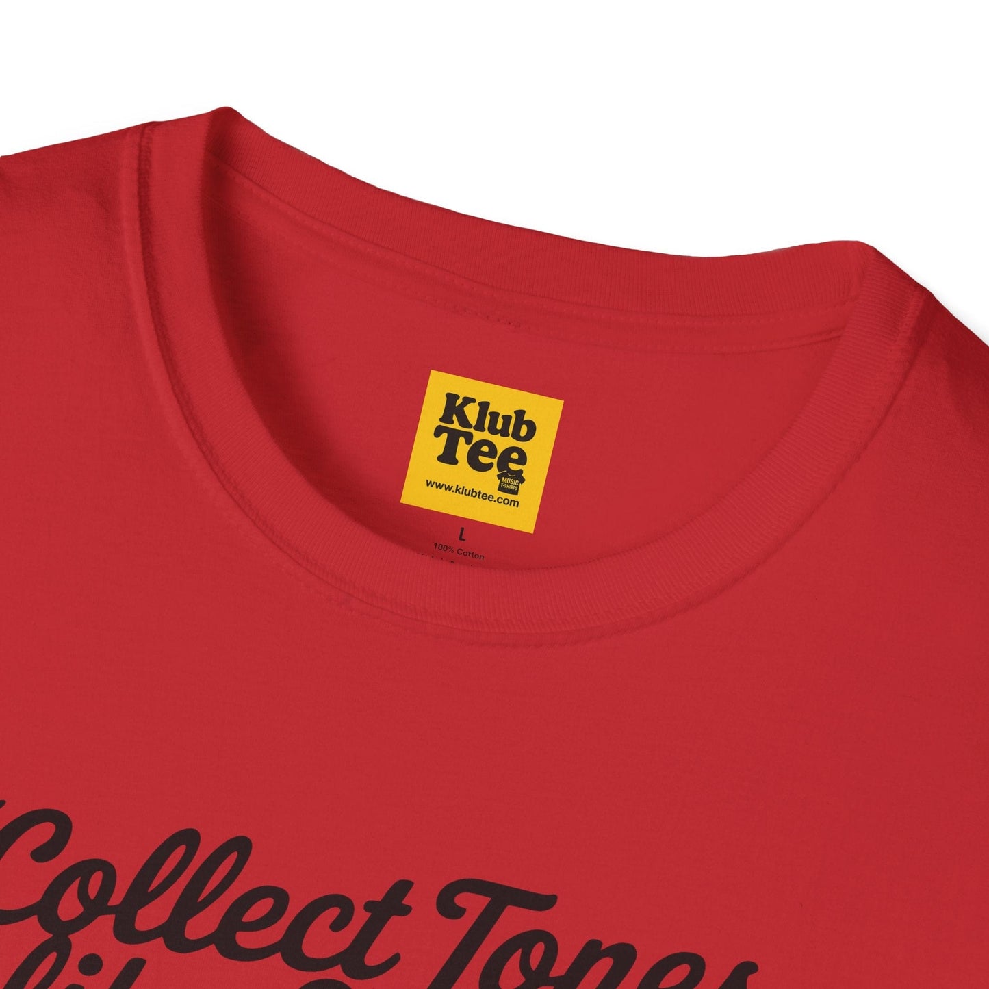 Collect Tones Like Stamps T-Shirt - Music Quote