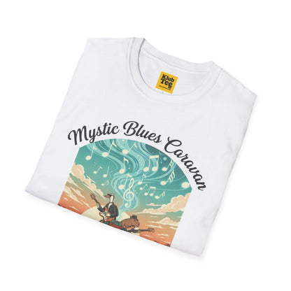 Mystic Blues Caravan Route 66 T-Shirt - Vintage Travel